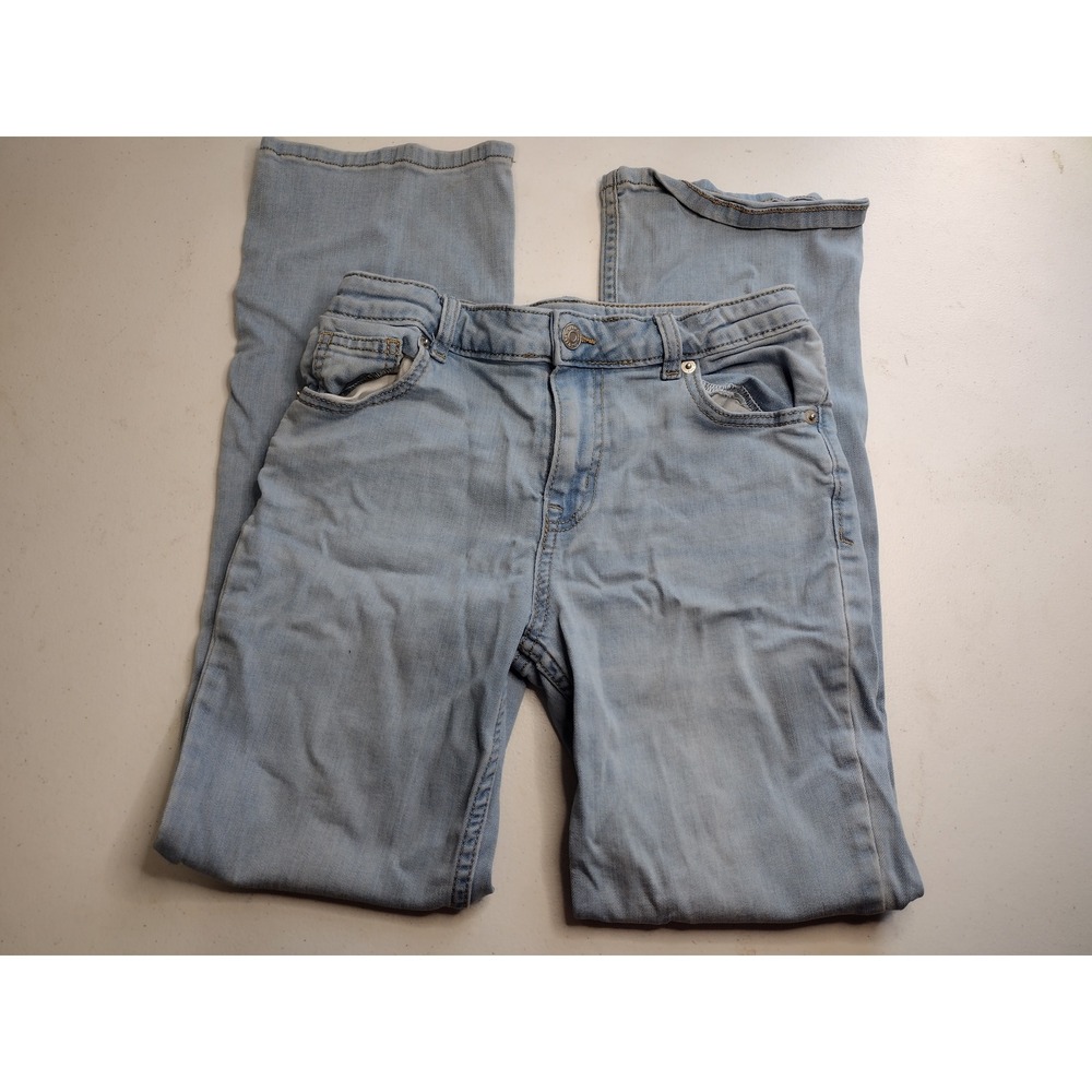 Cat Jack Girls Light Wash Bootcut Super Stretch Jeans Size 14